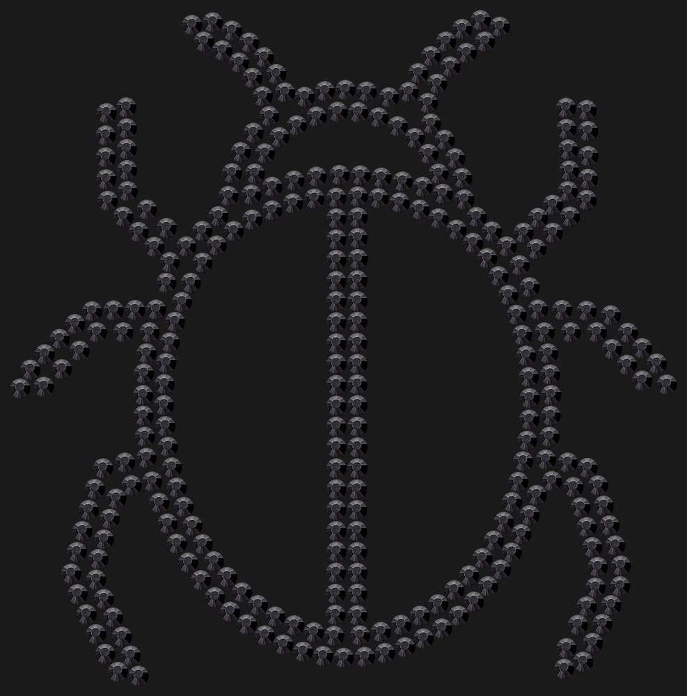 Трафарет Beetle — RHT_BEATLE1_SS16_JET_BLACK