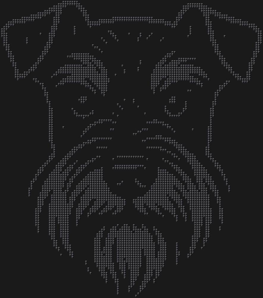 Трафарет Miniature Schnauzer — RHT_DOG1_SS16_JET_BLACK