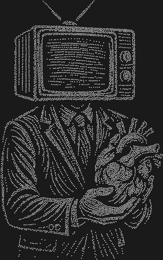Трафарет Человек-телевизор — RHT_PERSON1_SS6_CRYSTAL_CLEAR