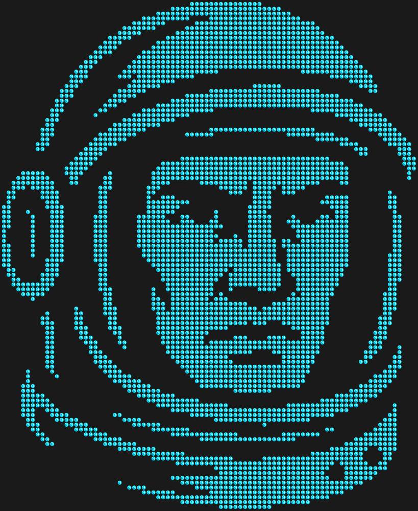 Трафарет Astronaut — RHT_COSMONAUT1_SS16_AQUAMARINE