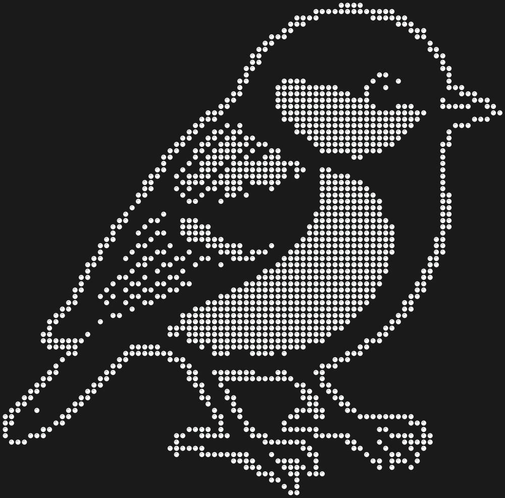 Трафарет Titmouse — RHT_TIT1_SS6_CRYSTAL_CLEAR