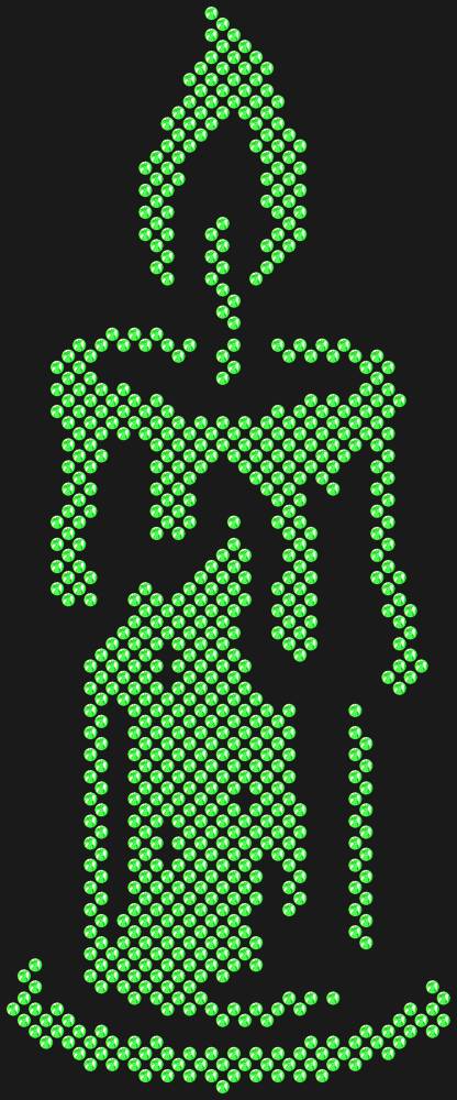 Трафарет Candle — RHT_CANDLE1_SS16_LT_PERIDOT