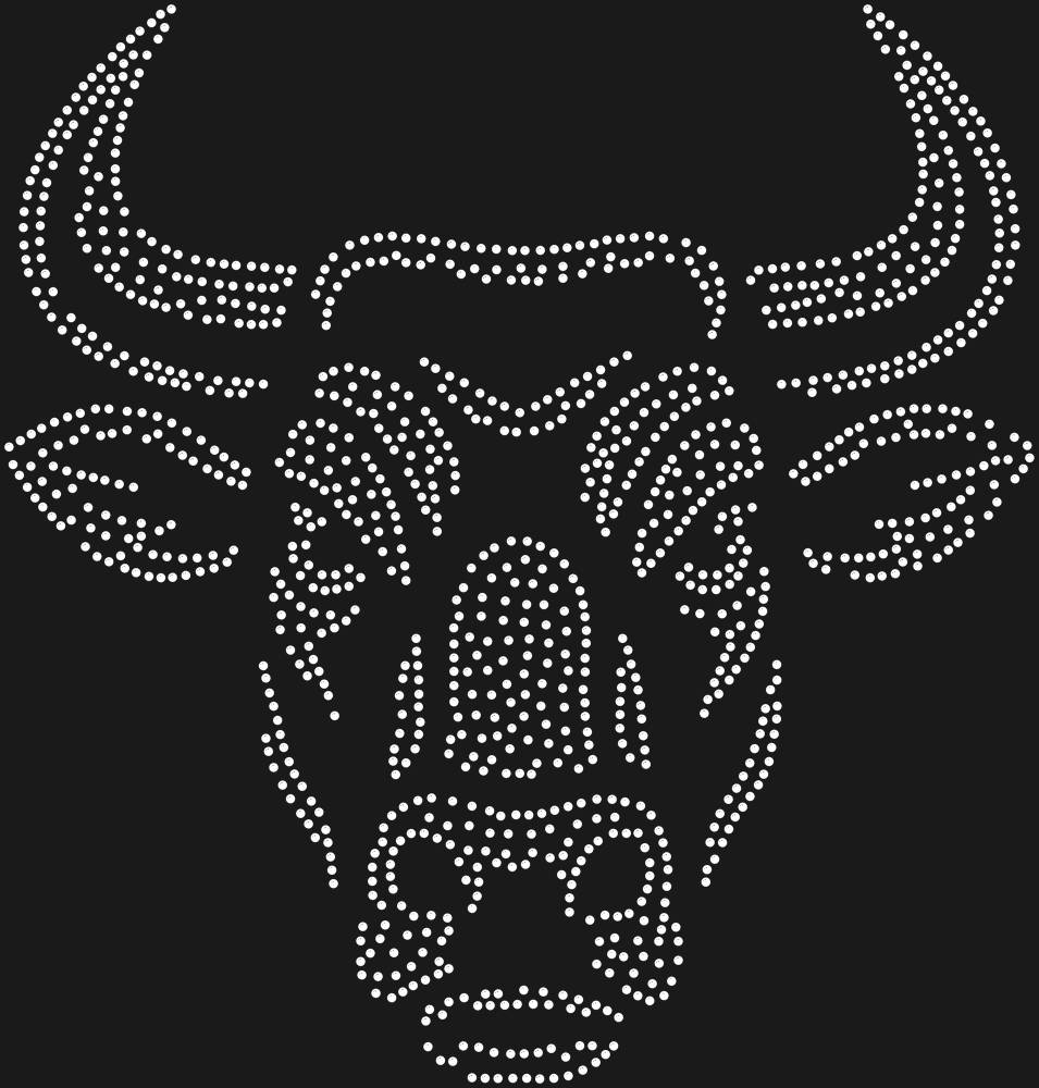 Трафарет Bull — RHT_BULL1_SS16_CRYSTAL_CLEAR