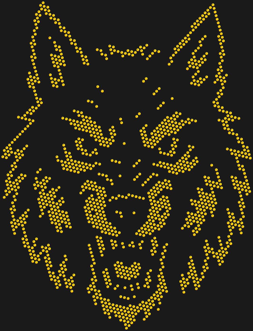 Трафарет Wolf — WOLF1