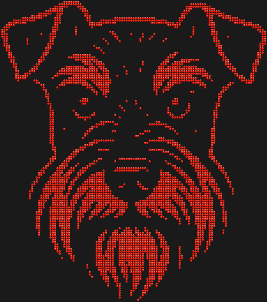 Трафарет Miniature Schnauzer — RHT_DOG1_SS10_LT_SIAM