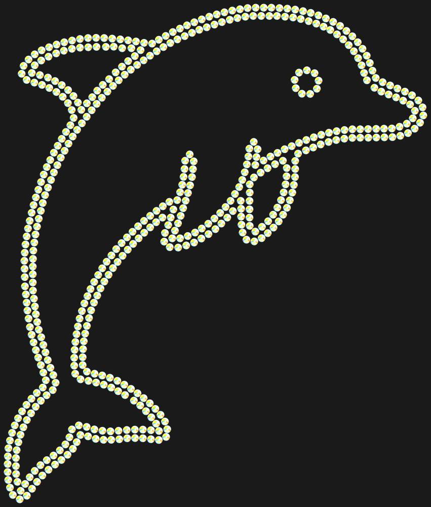 Трафарет Dolphin — RHT_DOLPHIN1_SS12_CRYSTAL_AB