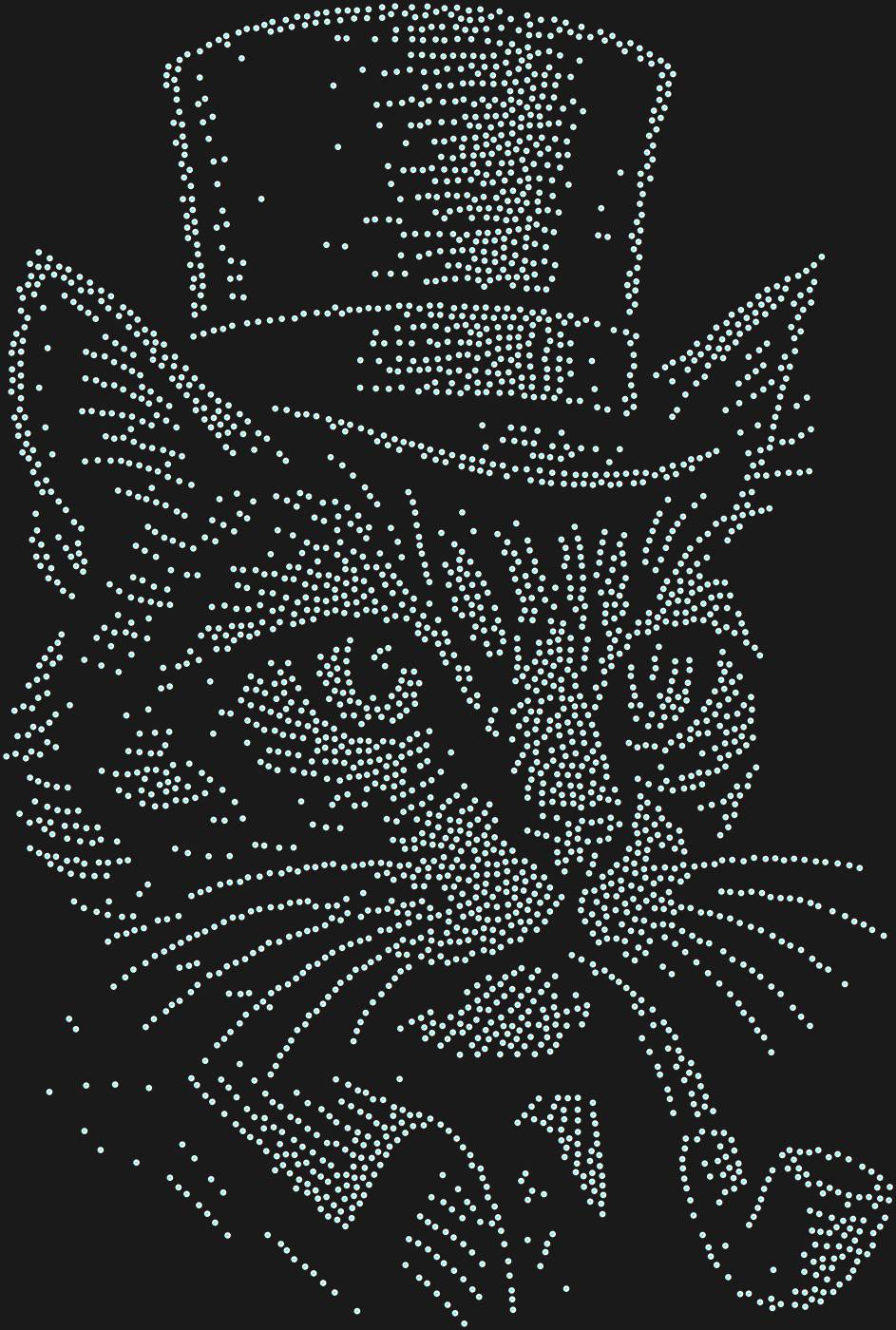 Трафарет Cat in the Hat — CAT2