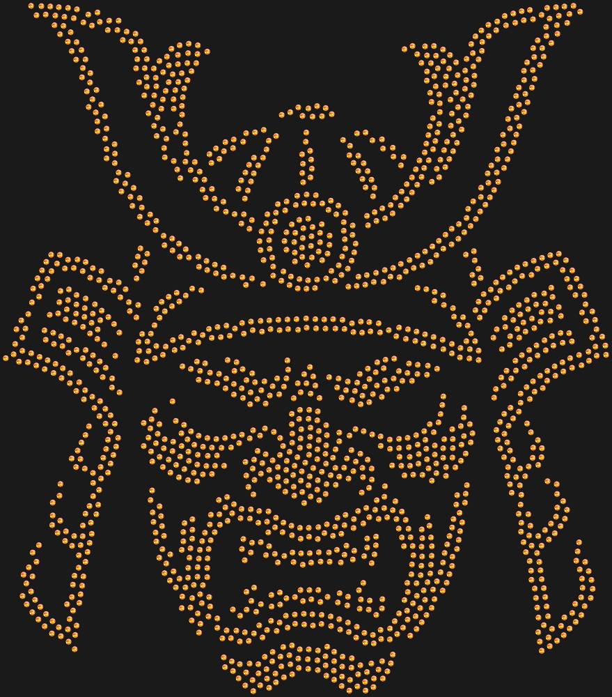 Трафарет Samurai mask — RHT_SAMURAI2_SS10_RED_VOLCANO