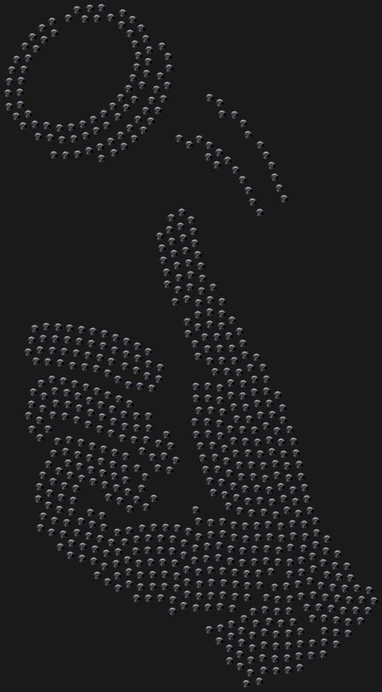 Трафарет Coin toss — RHT_COIN1_SS16_JET_BLACK