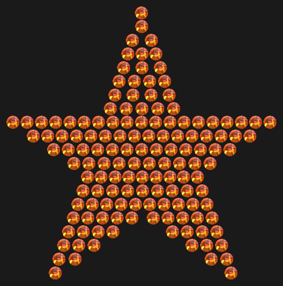 Трафарет Mini Star Classic — RHT_STAR3_SS16_RED_VOLCANO