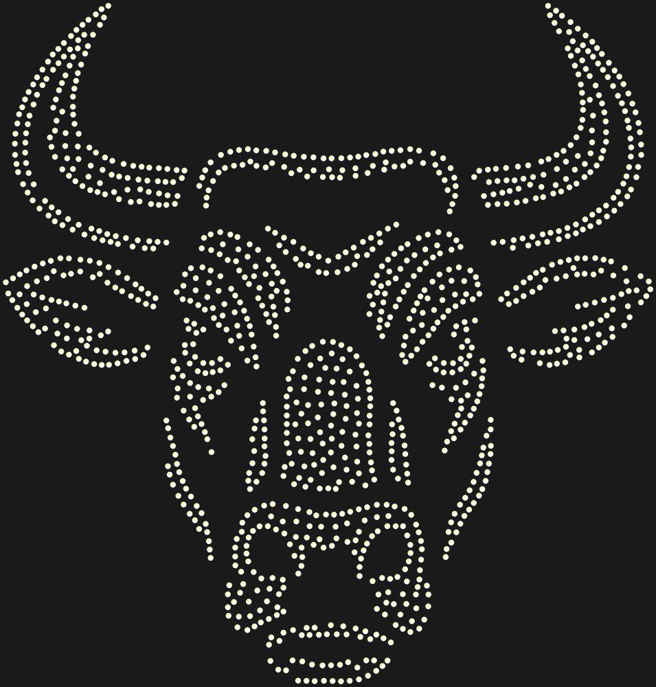 Трафарет Bull — RHT_BULL1_SS10_CRYSTAL_AB