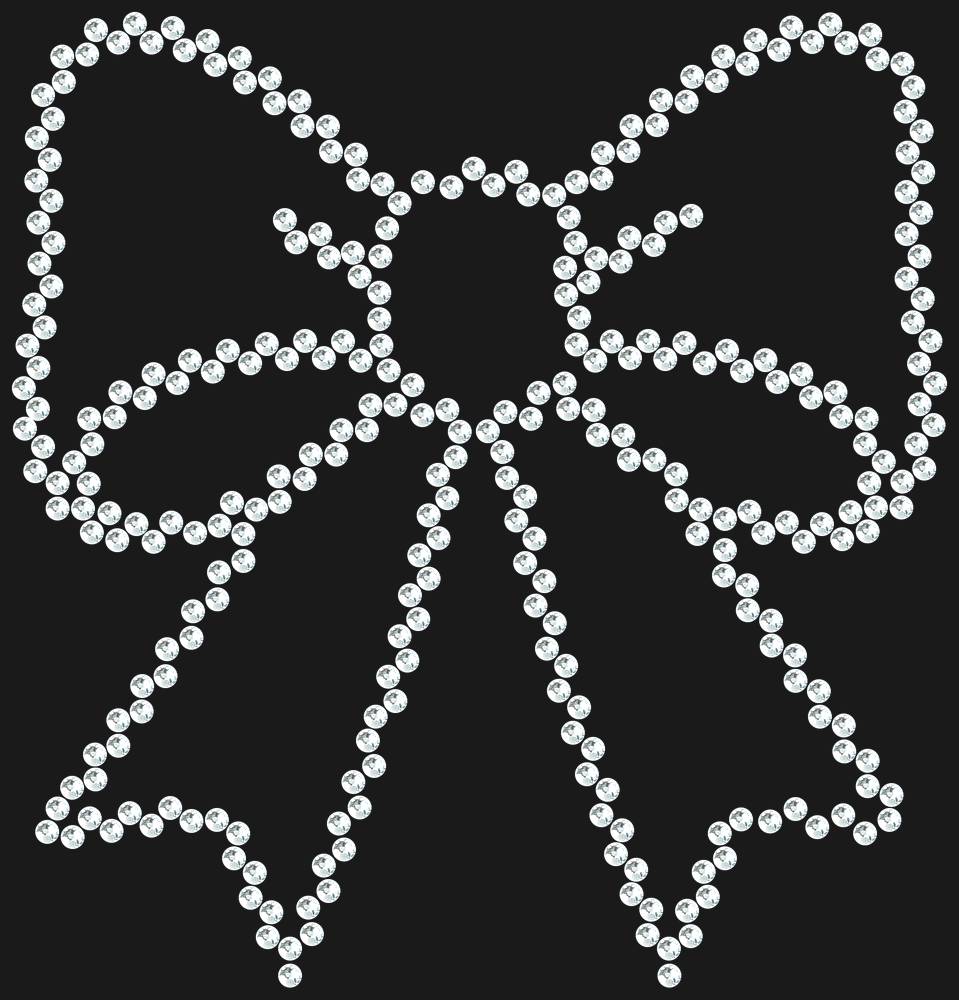 Трафарет Bow — RHT_BOW1_SS16_CRYSTAL_CLEAR