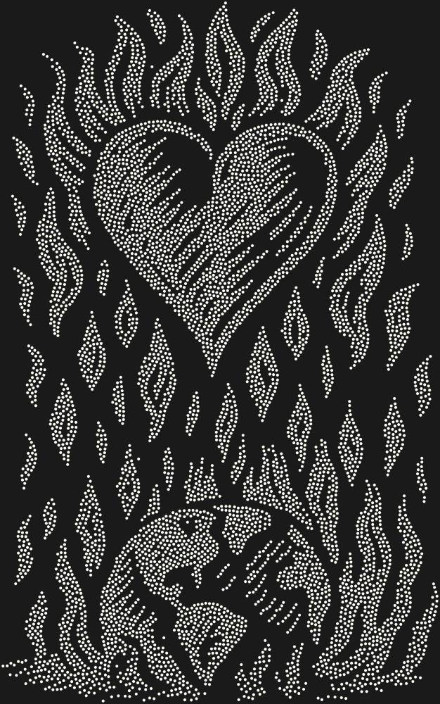 Трафарет Heart — RHT_HEARTFIRE1_SS6_CRYSTAL_AB