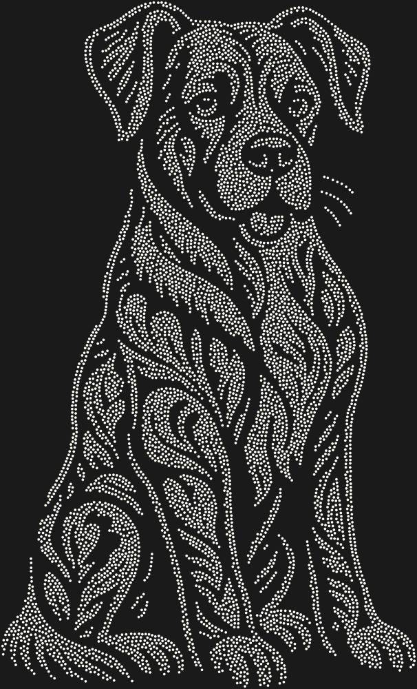 Трафарет Боксер — RHT_BOXER1_SS16_CRYSTAL_AB