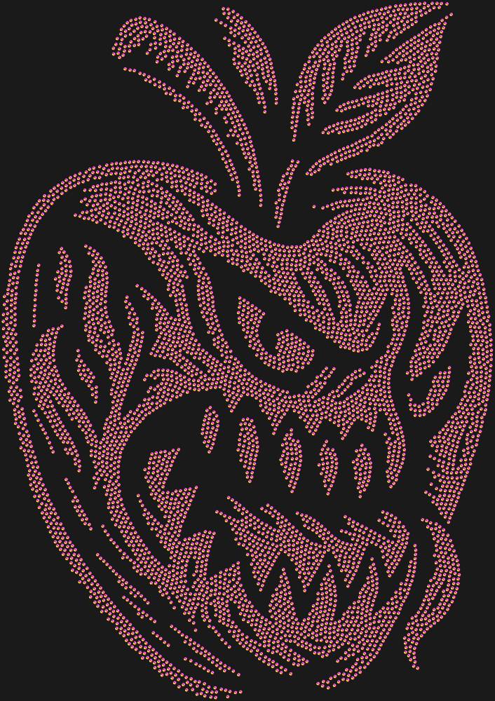 Трафарет Apple monster — RHT_APPLEMONSTER1_SS12_RAINBOW