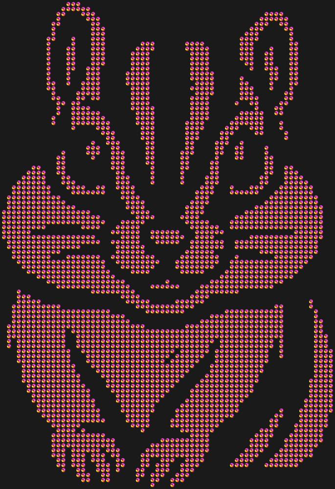 Трафарет Chipmunk — RHT_CHIPMUNK1_SS10_RAINBOW