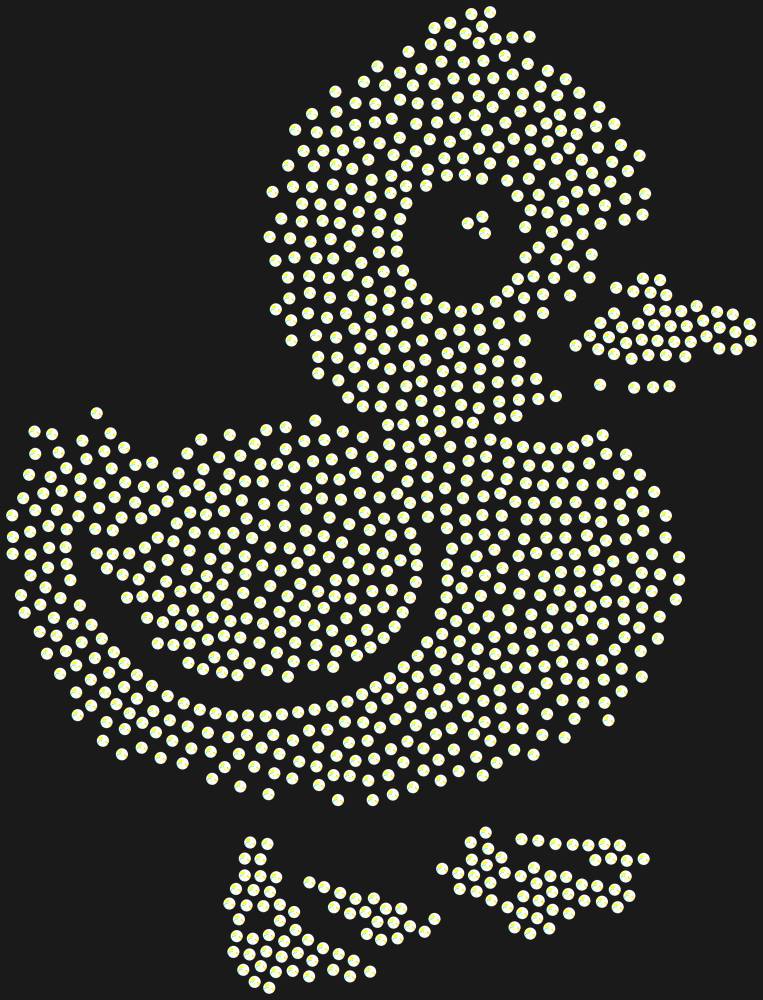 Трафарет Duckling — RHT_DUCKLING1_SS10_CRYSTAL_AB
