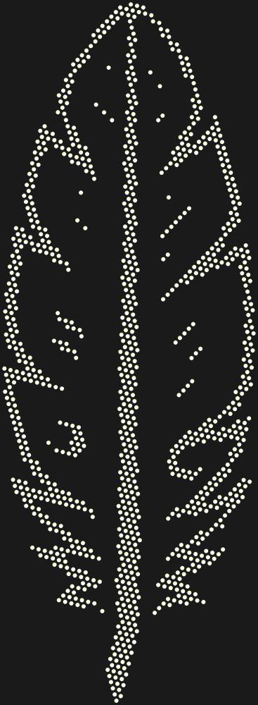 Трафарет Pen — RHT_FEATHER1_SS6_CRYSTAL_AB