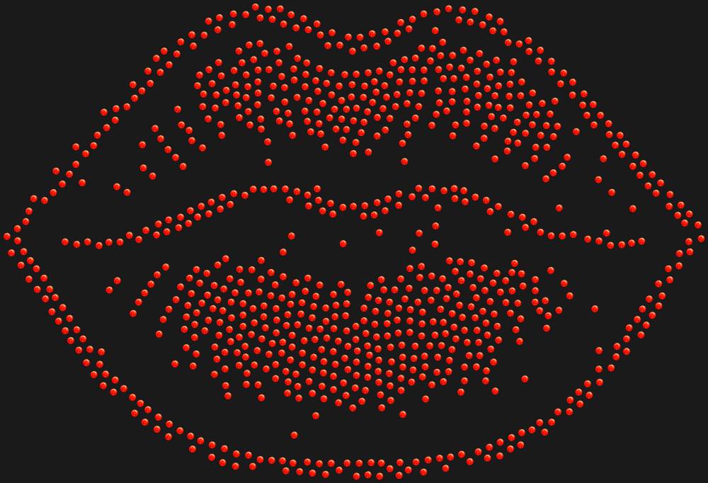 Трафарет Lips — RHT_LIPS2_SS10_LT_SIAM