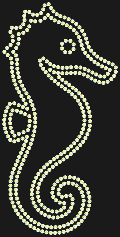 Трафарет Seahorse — RHT_SEAHORSE1_SS6_CRYSTAL_AB
