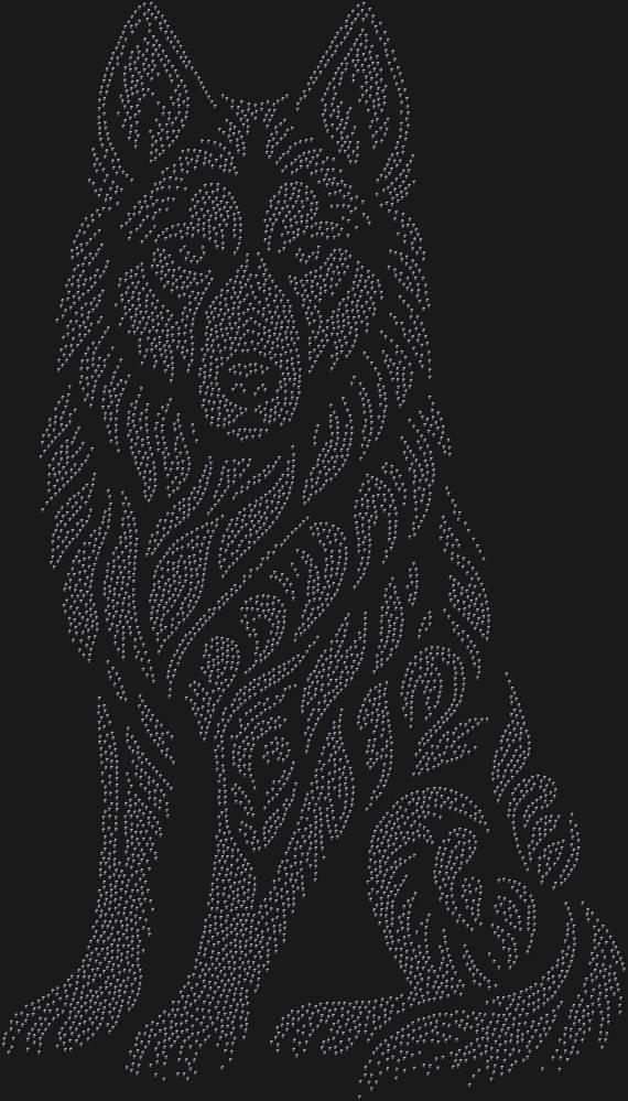 Трафарет Хаски — RHT_HUSKY1_SS16_JET_BLACK