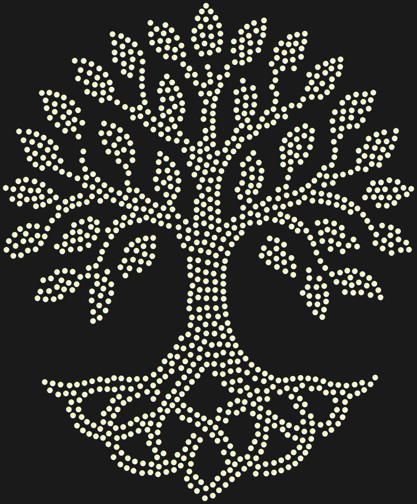 Трафарет Tree of Life — RHT_TREEOFLIFE1_SS10_CRYSTAL_AB