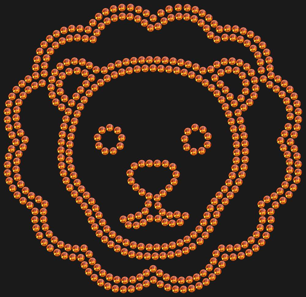 Трафарет Leo — RHT_LION2_SS10_RED_VOLCANO