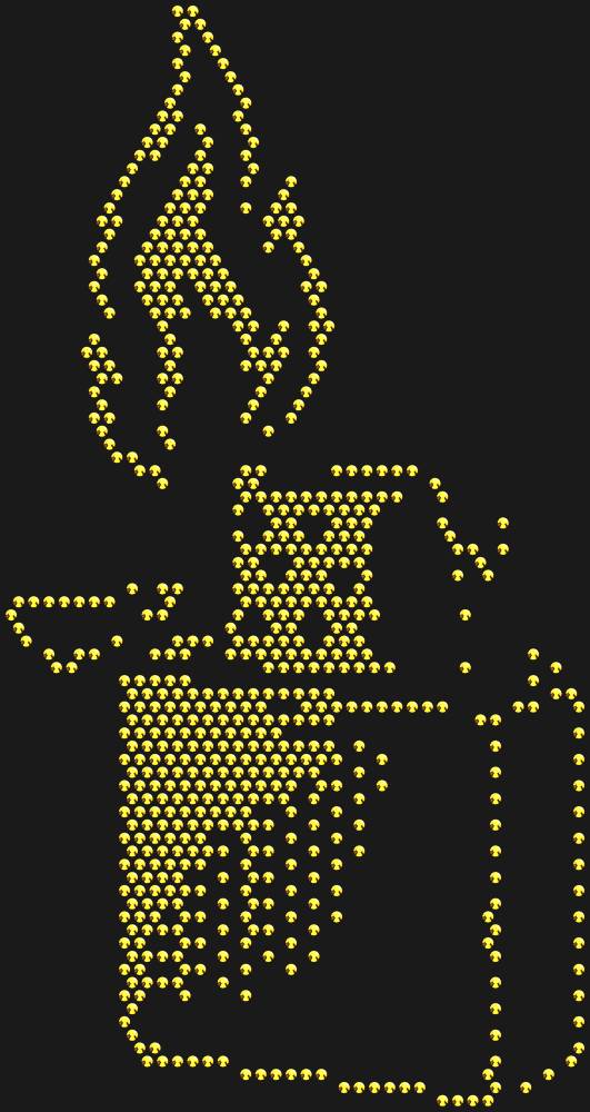Трафарет Lighter — RHT_LIGHTER1_SS16_GOLD