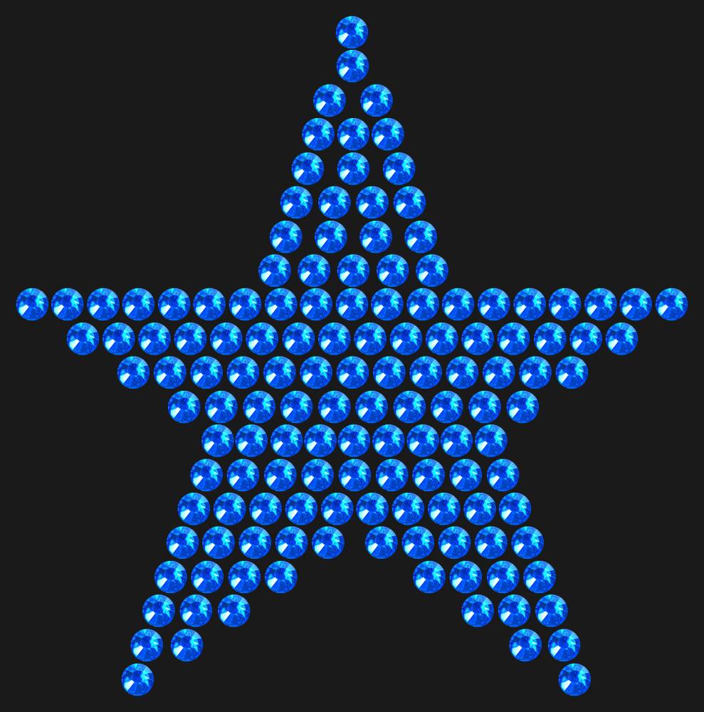 Трафарет Mini Star Classic — RHT_STAR3_SS16_SAPPHIRE
