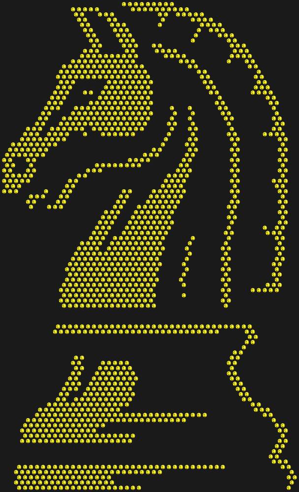 Трафарет Knight — RHT_CHESSKNIGHT1_SS16_OLIVE