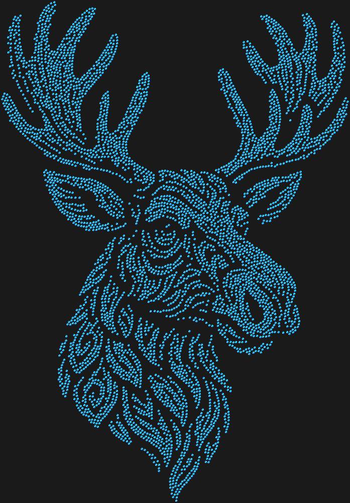 Трафарет Лось — RHT_ELK1_SS10_SAPPHIRE