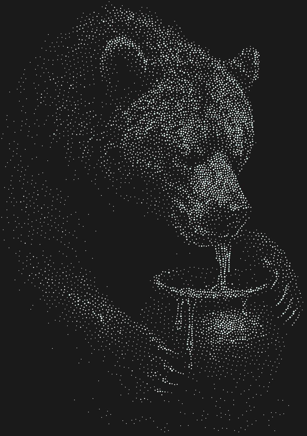 Трафарет Медведь — BEARHONEY1