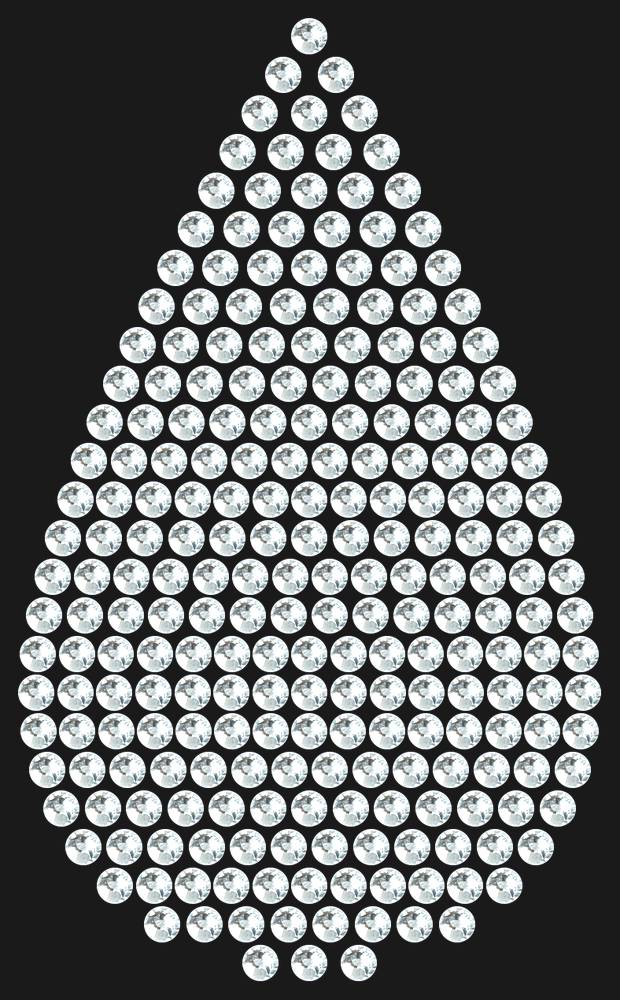 Трафарет A big drop — RHT_DROP3_SS16_CRYSTAL_CLEAR