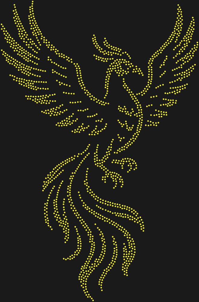 Трафарет Phoenix bird — RHT_FENIX1_SS16_OLIVE