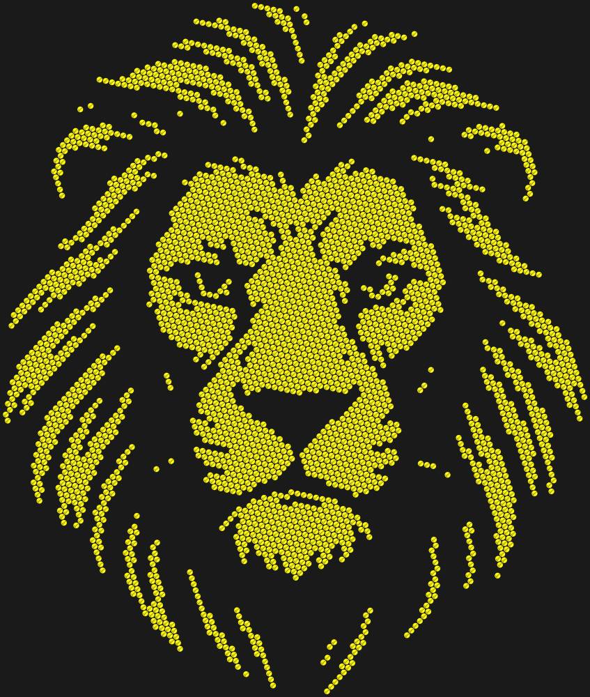 Трафарет Leo — RHT_LION1_SS10_CITRINE