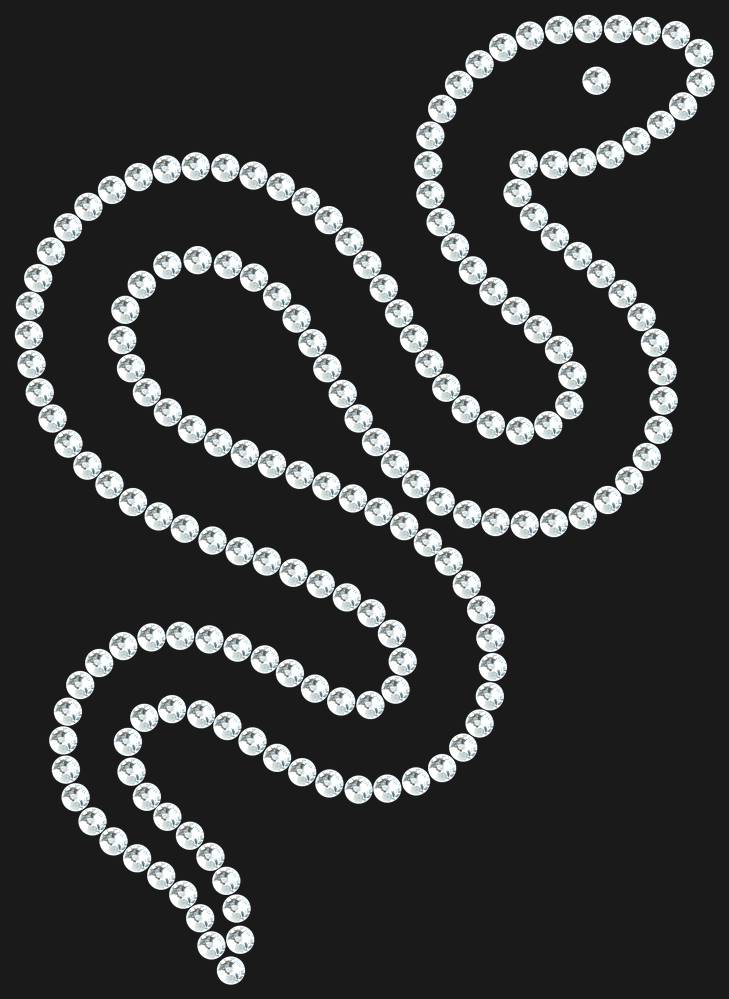Трафарет Snake — RHT_SNAKE1_SS20_CRYSTAL_CLEAR