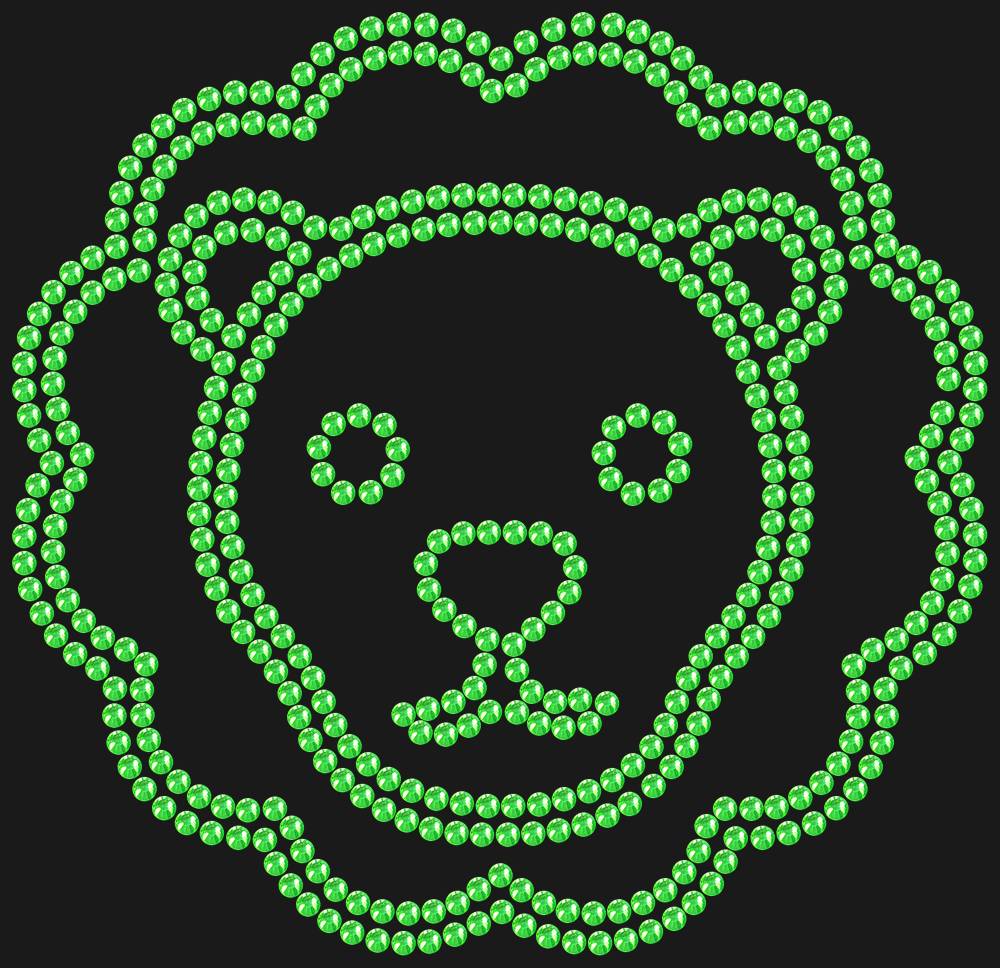 Трафарет Leo — RHT_LION2_SS16_LT_PERIDOT