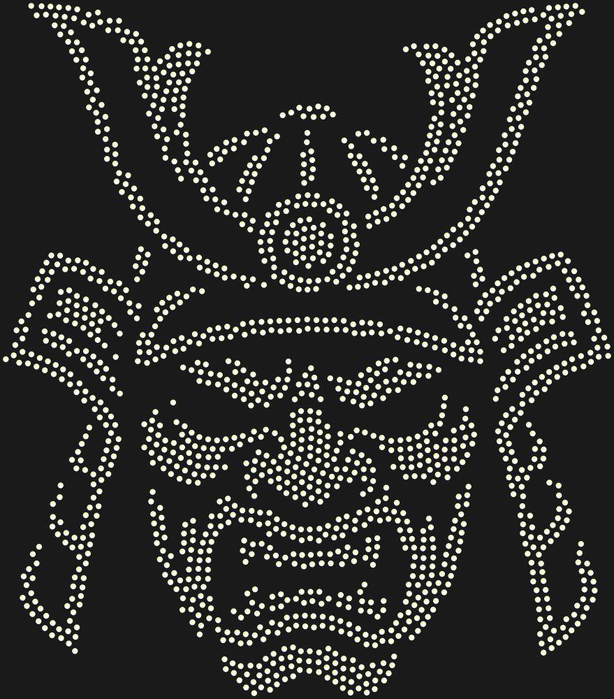 Трафарет Samurai mask — RHT_SAMURAI2_SS10_CRYSTAL_AB