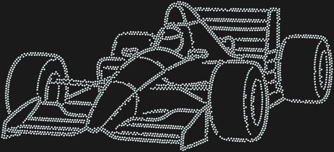 Трафарет Гоночный болид 1990-х (на футболку) — RACINGCAR4