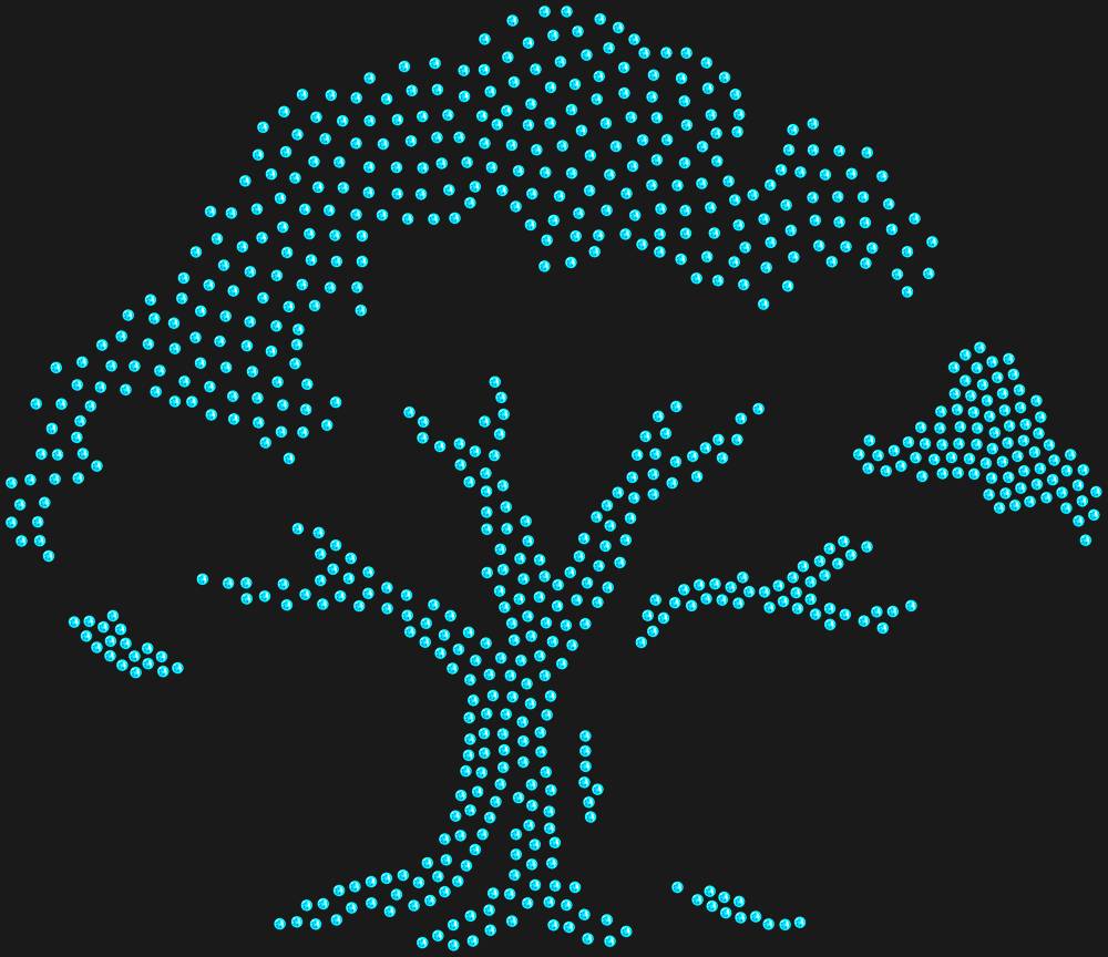 Трафарет Oak — RHT_OAK1_SS16_AQUAMARINE