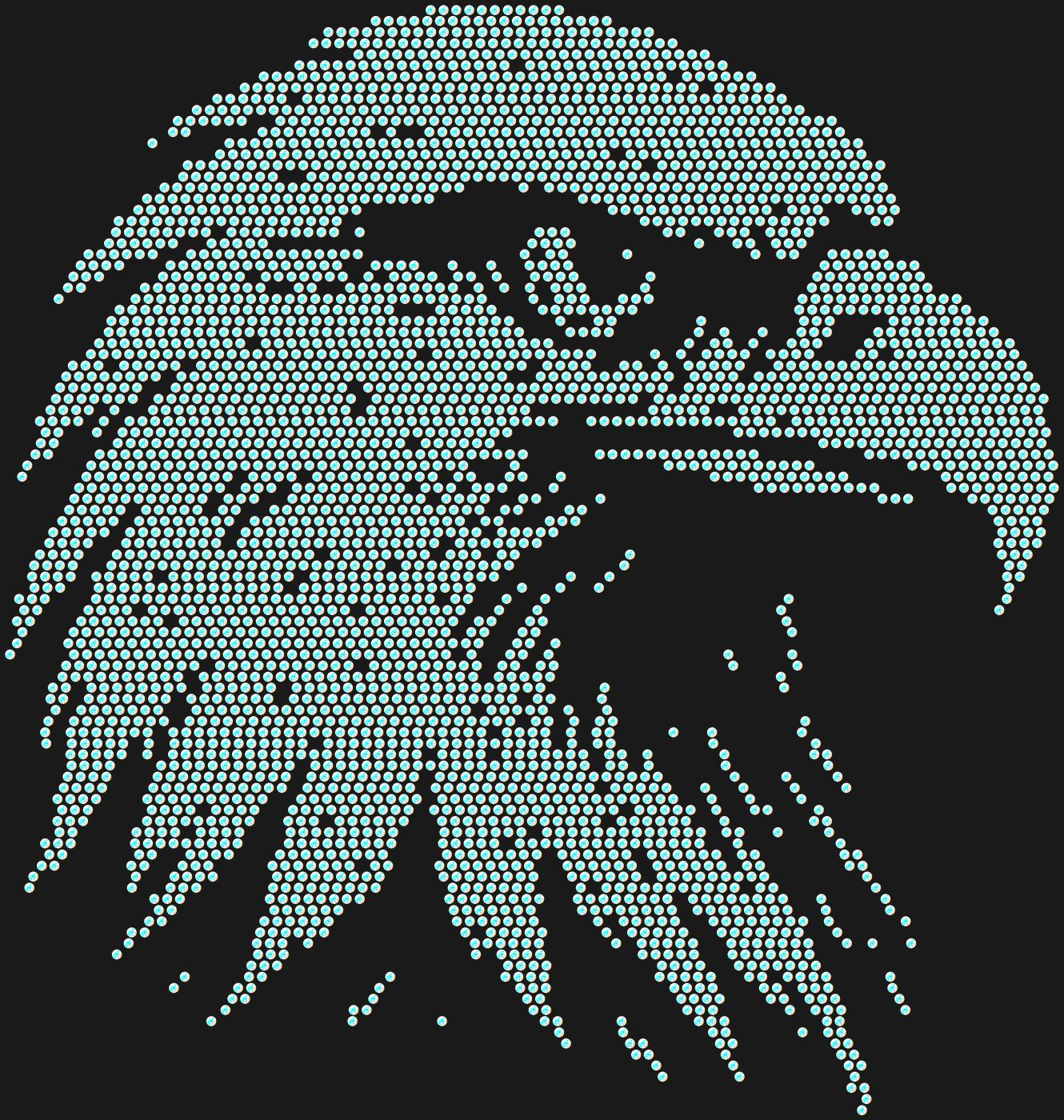 Трафарет Орел — EAGLE1