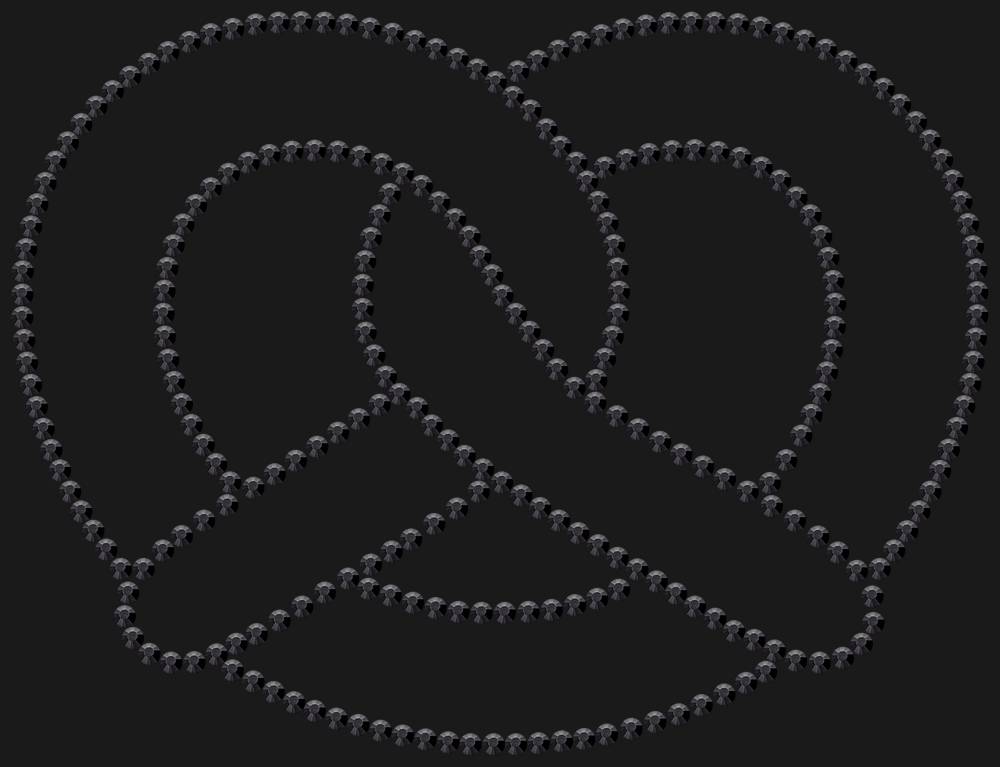 Трафарет Pretzel — RHT_PRETZEL1_SS16_JET_BLACK