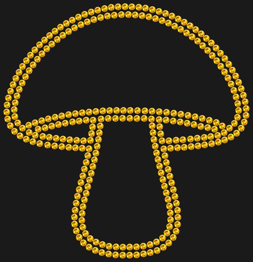 Трафарет Mushroom — RHT_MUSHROOM1_SS16_TOPAZ