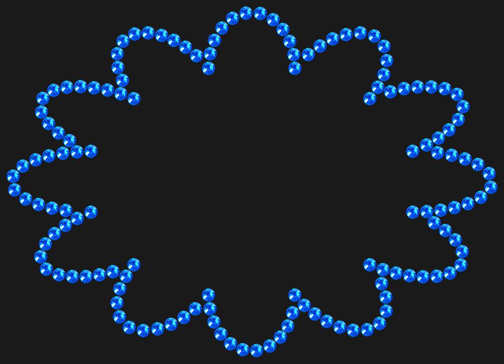 Трафарет Speech bubble — RHT_CLOUD1_SS16_SAPPHIRE