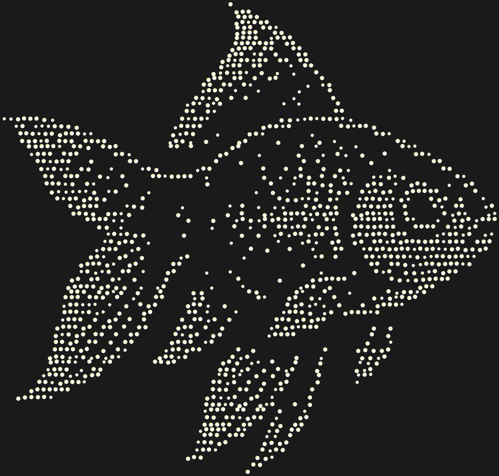 Трафарет Goldfish — RHT_GOLDFISH1_MULTY_CRYSTAL_AB