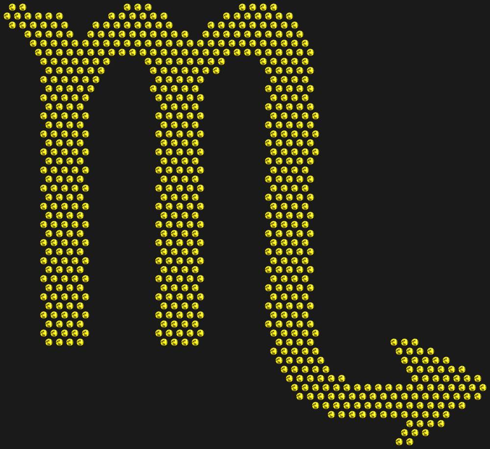 Трафарет Scorpio zodiac sign — RHT_ZODIACSCORPIO1_SS10_OLIVE
