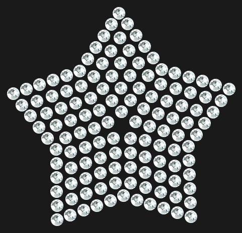 Трафарет Compact star — RHT_STAR2_SS6_CRYSTAL_CLEAR