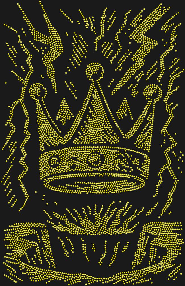 Трафарет Crown — RHT_CROWNABYSS1_SS10_OLIVE