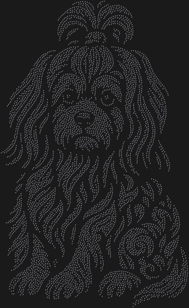 Трафарет Shih Tzu — RHT_SHIHTZU1_SS8_JET_BLACK