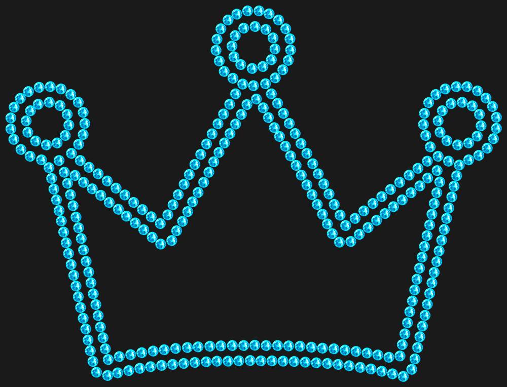 Трафарет Crown — RHT_CROWN1_SS10_AQUAMARINE